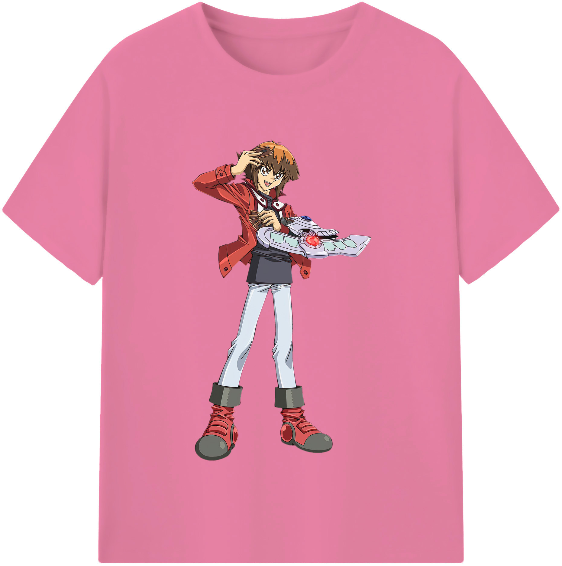 （画像用） 遊☆戯☆王 Yu-Gi-Oh! 綿100％半袖Tシャツ（フロントプリント）